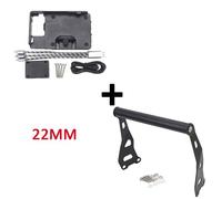 Supporto Accessori Per Moto Eurowagens Per Telefono E GPS 22mm