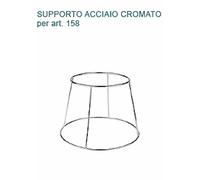 SUPPORTO ACCIAIO CROMATO Ø cm 30/40 Per Vassoio Frutti di Mare Pentole Agnelli