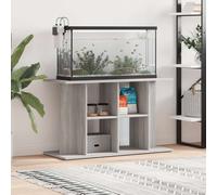 Supporto acquario 100x40x60 cm legno multistrato grigio sonoma