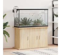 vidaXL Supporto Acquario 101x41x58 cm Legno Multistrato Rovere Sonoma