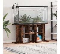 vidaXL Supporto Acquario 120x40x60 cm in Legno Multistrato Rovere Fumo