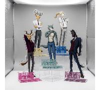 Supporto acrilico bifacciale con stampa a strati per figura di Legoshi, Louis e Haru dal anime BEASTARS, modello da scrivania, decorazione, regalo, giocattolo DWKX-4,DWKX-3,DWKX-2,DWKX-1,DWKX-8,DWKX-7