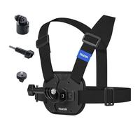 Supporto action cam petto fascia toracica supporto per torace GoPro Hero 13 12,11,10,9,8,7,6,5,4, Hero Session, DJI Osmo Action Cameras Chest Mount Harness