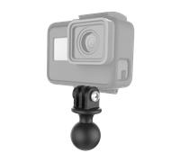Ram Mount Action Camera Universal, adattatore a sfera male Nero
