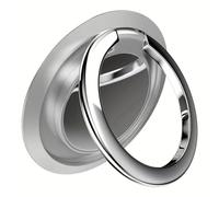 Supporto ad anello girevole a 360° per telefono, impugnatura magnetica | Rotazione a 360 gradi, forte cuscinetto adesivo, supporto magnetico, costruzione durevole, dimensioni compatte