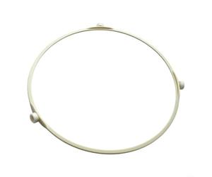 Supporto ad anello girevole per forno a microonde per HMB5020 BM281710 | Supporto girevole per microonde da 25,4 cm, con anello a rullo, per HMB5020 BM281710, sostituisce 00641855 00487750