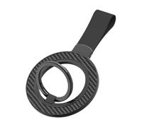 Supporto ad anello per cellulare: previene istantaneamente crepe nel display, impugnatura magnetica girevole a 360°, magnete ultra forte 45N + lega di zinco sottile, superficie nera lucida per