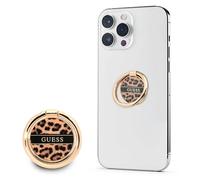 Supporto ad anello per Samsung Guess Leopard Brown