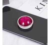 Supporto ad anello per telefono 3D con presa liquida glitterata