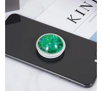 Supporto ad anello per telefono 3D con presa liquida glitterata