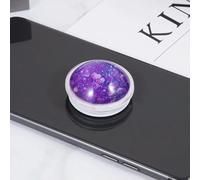 Supporto ad anello per telefono 3D con presa liquida glitterata