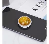Supporto ad anello per telefono 3D con presa liquida glitterata