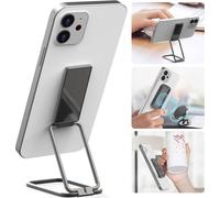 Supporto ad anello per telefono con 2 bracci rotanti, supporto magnetico regolabile per rotazione a 360 gradi (design pieghevole e portatile),