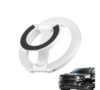 Supporto ad anello per telefono, supporto per magnetico a doppio lato, presa regolabile a 360 gradi per telefono, per cruscotto auto, specchio per casa e supporto per smartphone