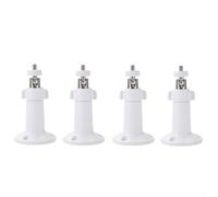 Supporto ad angolo per videocitofono con rotazione a 360 gradi per telecamera di sorveglianza, robusto kit di staffe da parete per anello nido per arlo, ABS bianco, 9,5 x 7,6 cm