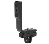 Supporto Ad Azione Orizzontale, Staffa a L in Lega di Alluminio con Adattatore Magnetico per X4, Adattatore Verticale a 90°, Bloccaggio a Vite, Fascia Toracica, Clip per Zaino