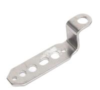 supporto adattatore 1-5 pezzi Supporto multifunzionale per moto in acciaio inossidabile per fari, specchietti e faretti, accessori esterni Staffe Supporto Faretti(2pcs)