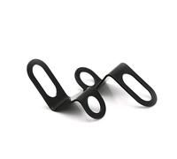 supporto adattatore 1 paio di supporti per lampade per moto, supporto per indicatori di direzione, supporto per indicatori di direzione per forcella di moto faro per lampadina(C)