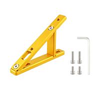 Supporto adattatore gabbia borraccia in alluminio per bici con set viti ruggine