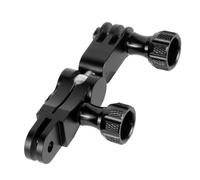 Supporto adattatore girevole in alluminio a 360 gradi compatibile con Gopro 13 12 XiaoYi SJCAM SJ4000 compatibile con supporto for action camera Insta360 X4 OSMO(2pcs Short Screw)