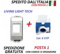 Adattatore frutti RJ45 Ticino Living Light Tech