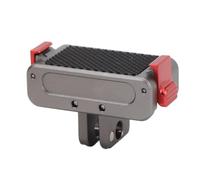 Supporto Adattatore Magnetico per Action Camera Action 4 5, Supporto Adattatore Magnetico Pieghevole per Action Camera, con Foro per Vite da 1/4 di Pollice e Clip a 2 Poli