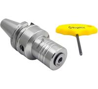 Supporto adattatore mandrino Hydrogrip BT40 gambo II diametro taglierina 20 x...