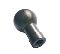 Supporto adattatore per testa a sfera da 13/17/15/20/25 mm a foro per vite da 1/4 pollici per supporto per fotocamera Staffa per bicicletta Supporto per telefono Supporto in alluminio per fotocamera