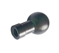 Supporto adattatore per testa a sfera da 13/17/15/20/25 mm a foro per vite da 1/4 pollici per supporto per fotocamera Staffa per bicicletta Supporto per telefono Supporto in alluminio per fotocamera