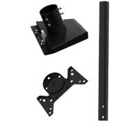 Supporto adattatore per tubi per antenne Internet Sistemi di montaggio regolabili a 360 gradi per morsetti fissi Morsetto per tubi in metallo