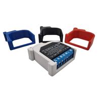 Supporto Adattatore Shelly Plus per Guida DIN - Staffa per Relè Shelly Plus 1 1PM, Plus 2PM I4 Gen2 Gen3 Gen4 - Adattatore per Domotica su Guida DIN 35mm omega - Montaggio Facile e Resistente