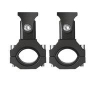supporto adattatore Staffa di estensione universale in alluminio regolabile per faretti da moto, resistente alla ruggine e versatile Staffe Supporto Faretti(2pcs)