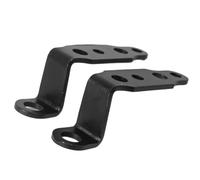 supporto adattatore Supporto per faro per moto, specchietto retrovisore, lampada, faretto, morsetto di estensione, accessori per moto e scooter faro per lampadina(Black-2pcs)