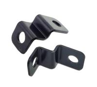 supporto adattatore Supporto universale per indicatori di direzione per moto, 2 pezzi, in metallo, per morsetti a forcella, staffa di montaggio, accessori per moto faro per lampadina