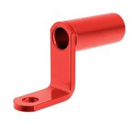 supporto adattatore Supporto universale per scooter e moto, supporto multifunzione, barra trasversale estesa per specchietti laterali e supporto per sella Staffe Supporto Faretti(RED)