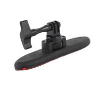 Supporto Adesivo Flessibile per Fotocamera Cuscinetto Adesivo Girevole Antiscivolo per 13 Azioni Compatibile per Casco con Forte Adesione