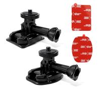 Supporto adesivo flessibile per Insta 360 ACE Pro ONE X3 X2 X RS R GO 3 2, kit di accessori per montaggio con fibbia e vite compatibile con GoPro Hero 12 Max Session e DJI Osmo Action Camera