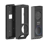 Supporto adesivo per campanello per fotocamera Eufy E340, staffa a cuneo | Supporto per videocamera senza trapano per campanello Eufy, non blocca il sensore di movimento, facile installazione per