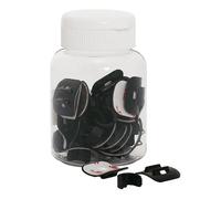 Supporto adesivo per guida idraulica del cavo XLC BR-X08 (x30) Noir