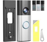 Supporto adesivo senza trapano per anello più recente 2026 Campanello a batteria/Plus/Pro e campanello cablato/Pro/Plus, staffa di montaggio per videocamera wireless accessori per appartamenti case