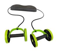 Supporto Al Gomito Double Ab Roller - Double AB Roller Addominal Exercing Machine, ABBRS Attrezzatura Di Allenamento | Ruota Di Allenamento Per Resistenza Al Core, Strumento Di Tonificazione Della Pan