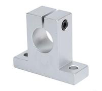 Supporto albero guida lineare, staffa per cuscinetti CNC in alluminio per SK8/10/12/13/16/20, guida per l'automazione della tabella XYZ (SK20)