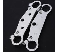 Supporto Albero Sterzo Triplo Superiore Anteriore 25mm Per 49cc Mini DirtBike