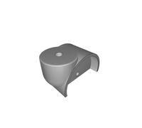 Supporto Alloggiamento Ruota Rotella per Sedia Ufficio Ricambio Riparazione 3D