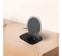 Supporto Altoparlante Acrilico 22x18x6 cm per Beosound A1 Nero con Cuscino Morbi