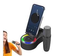 Supporto Altoparlante per Telefono | Stazione Di Ricarica Wireless | Luci LED Gadget Tecnologici Per Casa Cucina Camera Videoconferenze Feste