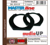 SUPPORTO ALTOPARLANTI 130 mm FIAT MAREA WEEKEND. COPPIA SUPPORTI ANTERIORI
