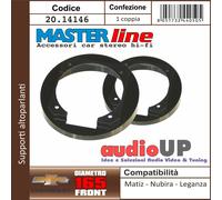 SUPPORTO ALTOPARLANTI 165 mm DAEWOO NUBIRA - COPPIA SUPPORTI ANTERIORI.