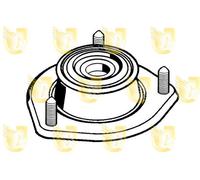 Supporto ammortizzatore a molla Assale anteriore Sx UNIGOM 390136 compatibile co