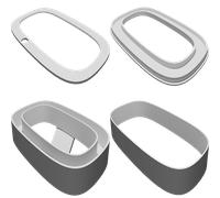 Supporto Anello LED per Webcam Logitech C270 Stampato 3D Kit Diffusore